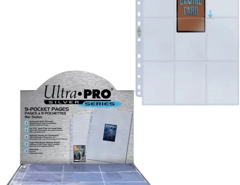 Pack 100 Feuilles Ultra PRO Silver – Protection Premium pour Cartes à Collectionner