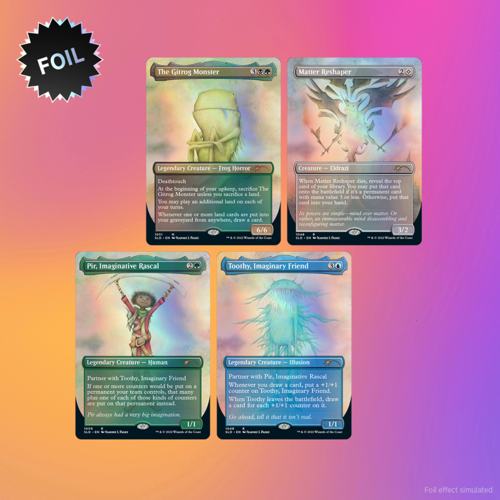 secret lair imaginary friend Secret Lair - Magic: The Gathering - Imaginary Friends | MizouTCG