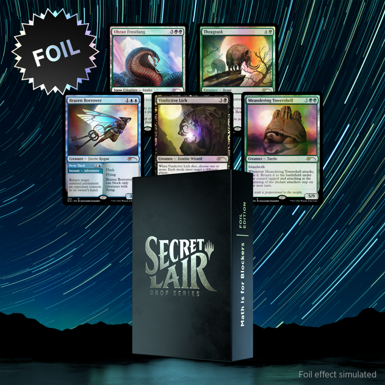 secret lair maths is for blockers