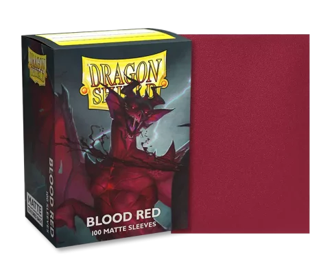 Sleeves – Dragon Shield – Blood Red (100)