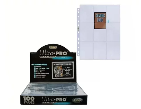 Pack 100 Feuilles Ultra PRO – Platinum Series