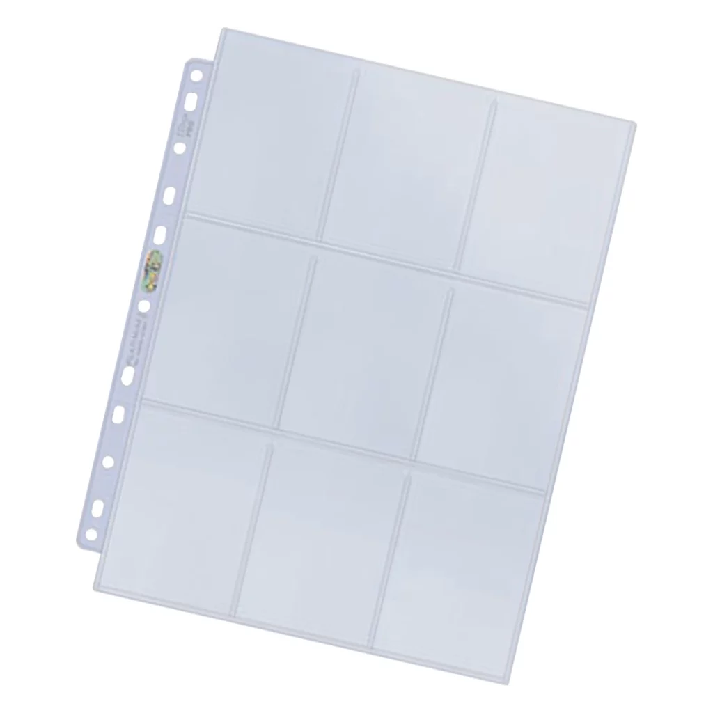 Lot de 20 Feuilles Silver Series Ultra PRO - Ultra PRO - Feuilles pour classeur | MizouTCG