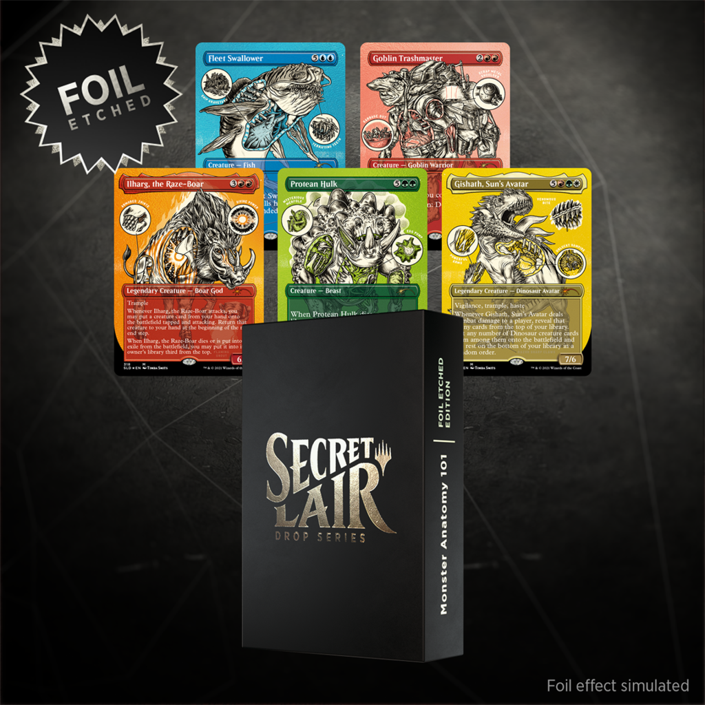 monster anatomy FOIL Secret Lair Monster Anatomy 101 FOIL - EN - Magic | MizouTCG