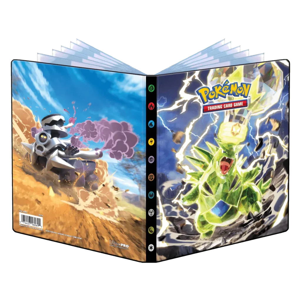 189345-UP16069B_1920x1920 Portfolio 4-Pocket Flammes Obsidiennes - FR - Ultra Pro - Classeur / Portfolio | MizouTCG