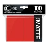 sleeves ultra pro rouge matte