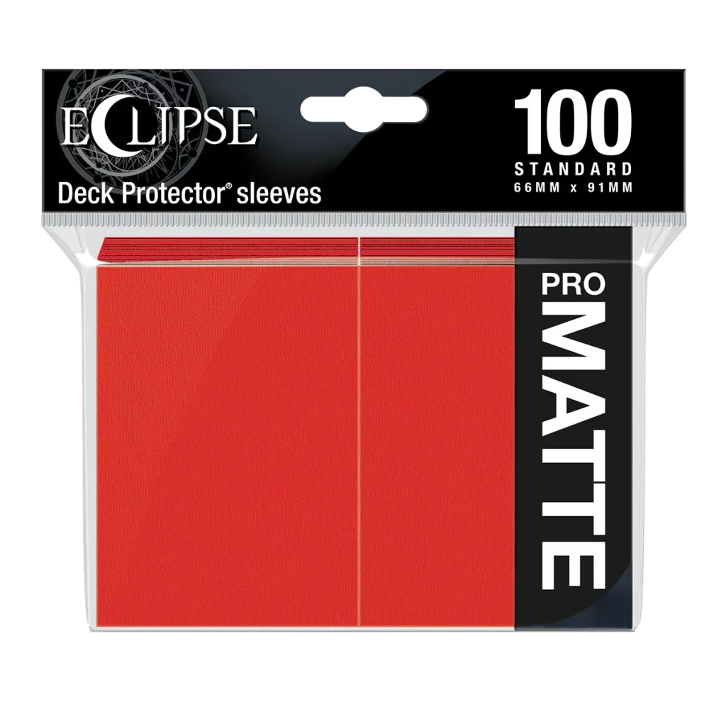 193789-UP15616B_1920x1920 Sleeves Eclipse PRO-Matte Apple Red - Ultra Pro | MizouTCG