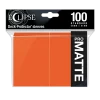 sleeves ultra pro orange matte