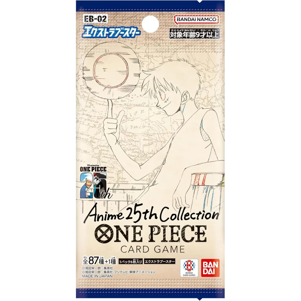 Booster EB-02 Anime 25th Collection - JP - One Piece - Booster à l'unité | MizouTCG