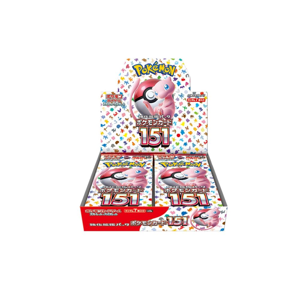 pokemon-store-pokemon-card-game-scarlet-violet-151-box Display Pokémon Card 151 - JP - Pokémon - Boite de boosters | MizouTCG