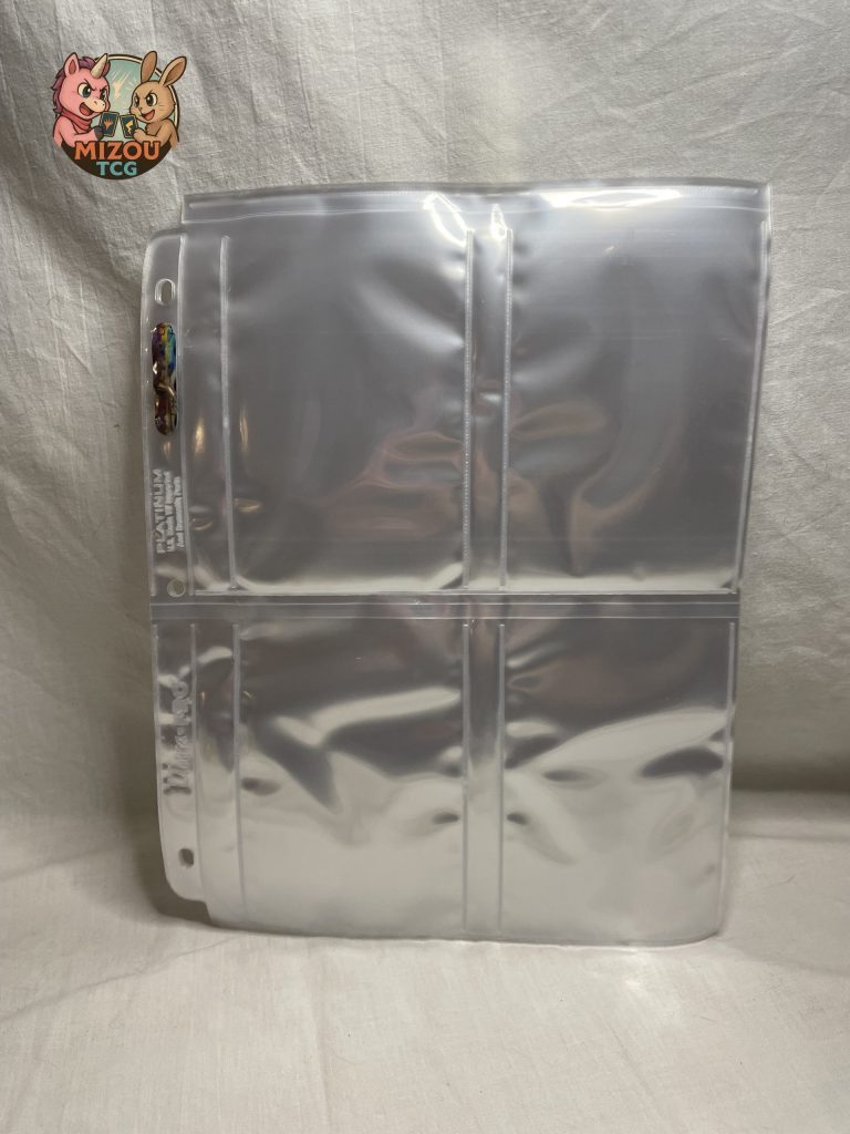 IMG_7663 Lot de 10 Feuilles Classeur 4 Pochettes Toploader Secure Page- Ultra PRO - Feuilles pour classeur | MizouTCG