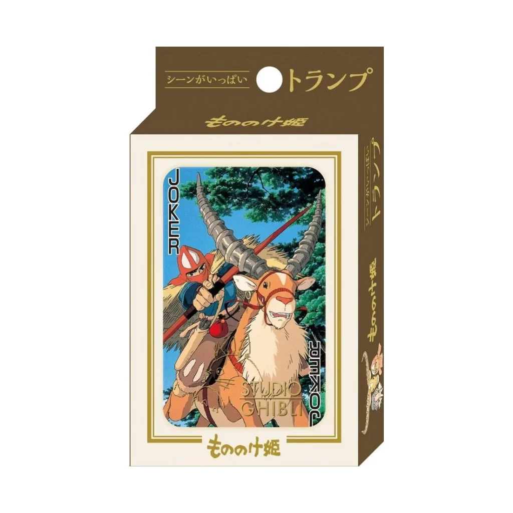 ghibli-52-playing-cards-princess-mononoke Jeu de Cartes Princesse Mononoké - FR - Studio Ghibli - Jeux de Société | MizouTCG