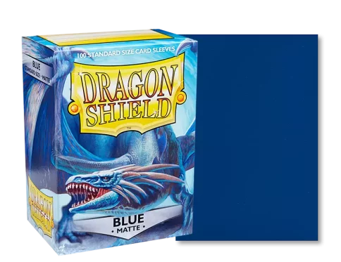 Dragon shield – Sleeves – Blue