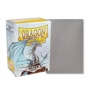 Dragon shield - sleeves - Silver