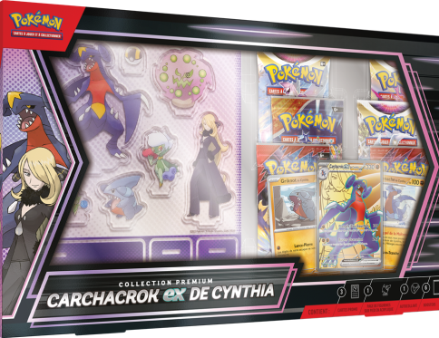 Pokemon – Coffret Carchacrok ex de Cynthia