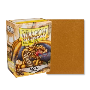 Sleeves Dragon Shield Matte Gold - 100