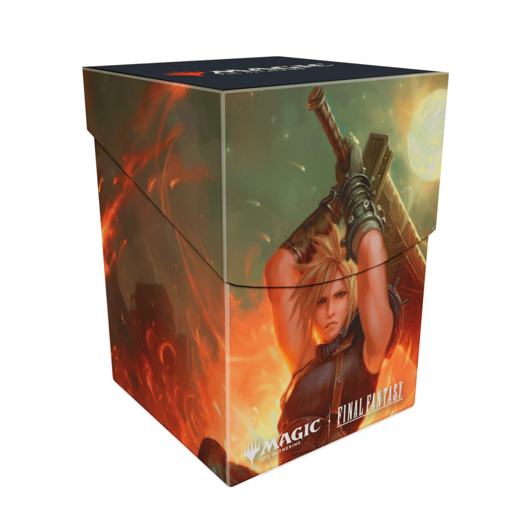 Gallery image for #10439 Deck Box Final Fantasy Cloud Ex-SOLDIER - Magic The Gathering - Vue 2 | MizouTCG