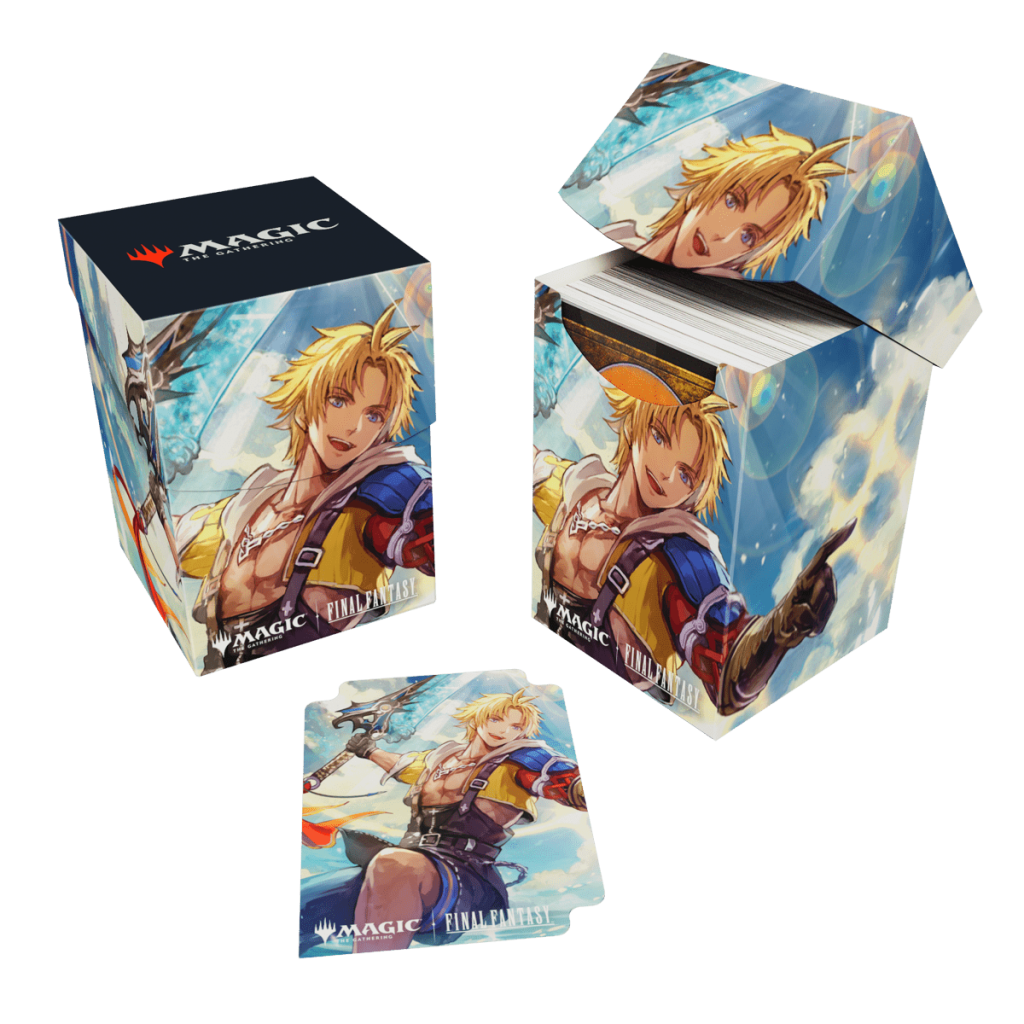 Deck Box Final Fantasy Tidus 100+ - Ultra Pro | MizouTCG