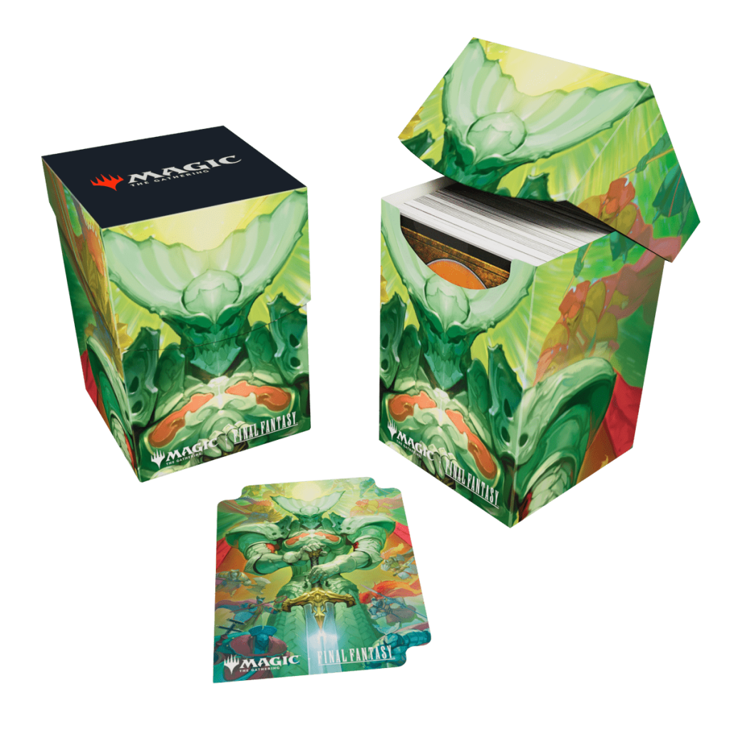 Product image for #10446 Deck Box Final Fantasy Summon Knights of Round 100+ - Ultra Pro | MizouTCG