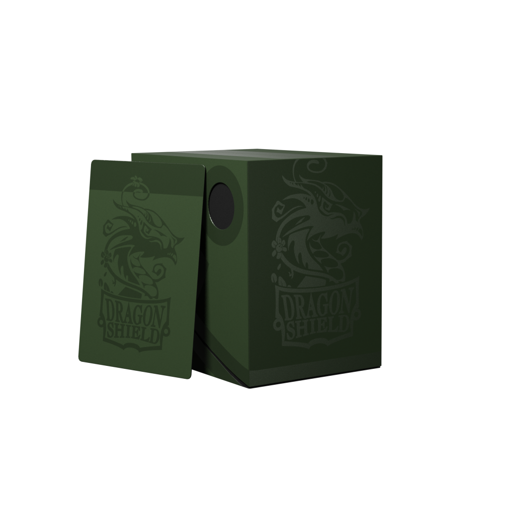 Gallery image for #10636 Deck Box Dragon Shield Double Shell Forest Green - 150 cartes - Vue 2 | MizouTCG