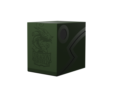 Deck Box Dragon Shield Double Shell Forest Green – 150 cartes