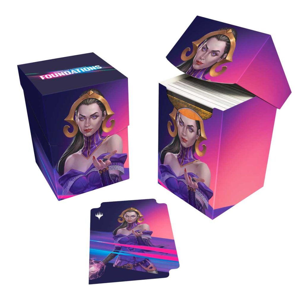 Deck Box Foundations Liliana 100+ Dark - Ultra Pro - Vue 3 | MizouTCG