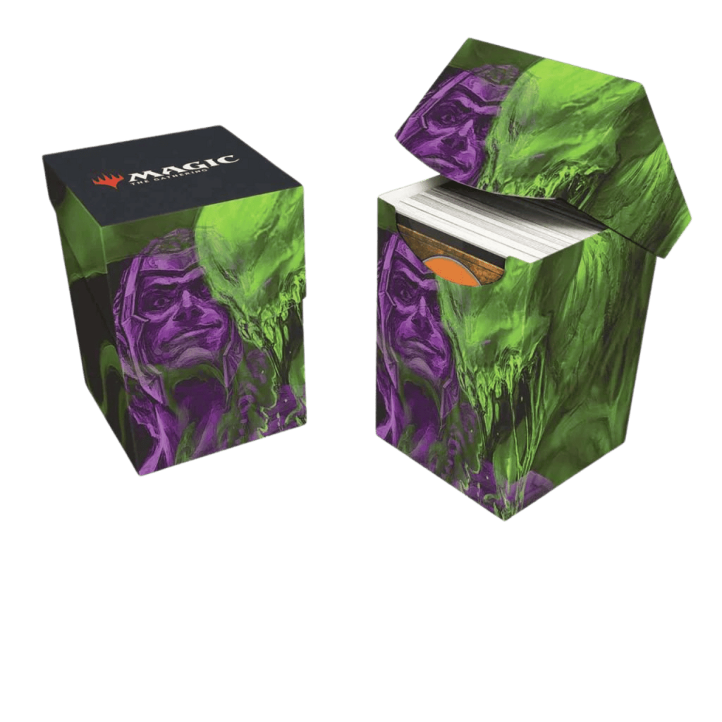 Gallery image for #10645 Deck Box Duskmourn Tyvar Double Exposure Alt 100+ - Ultra Pro - Vue 2 | MizouTCG