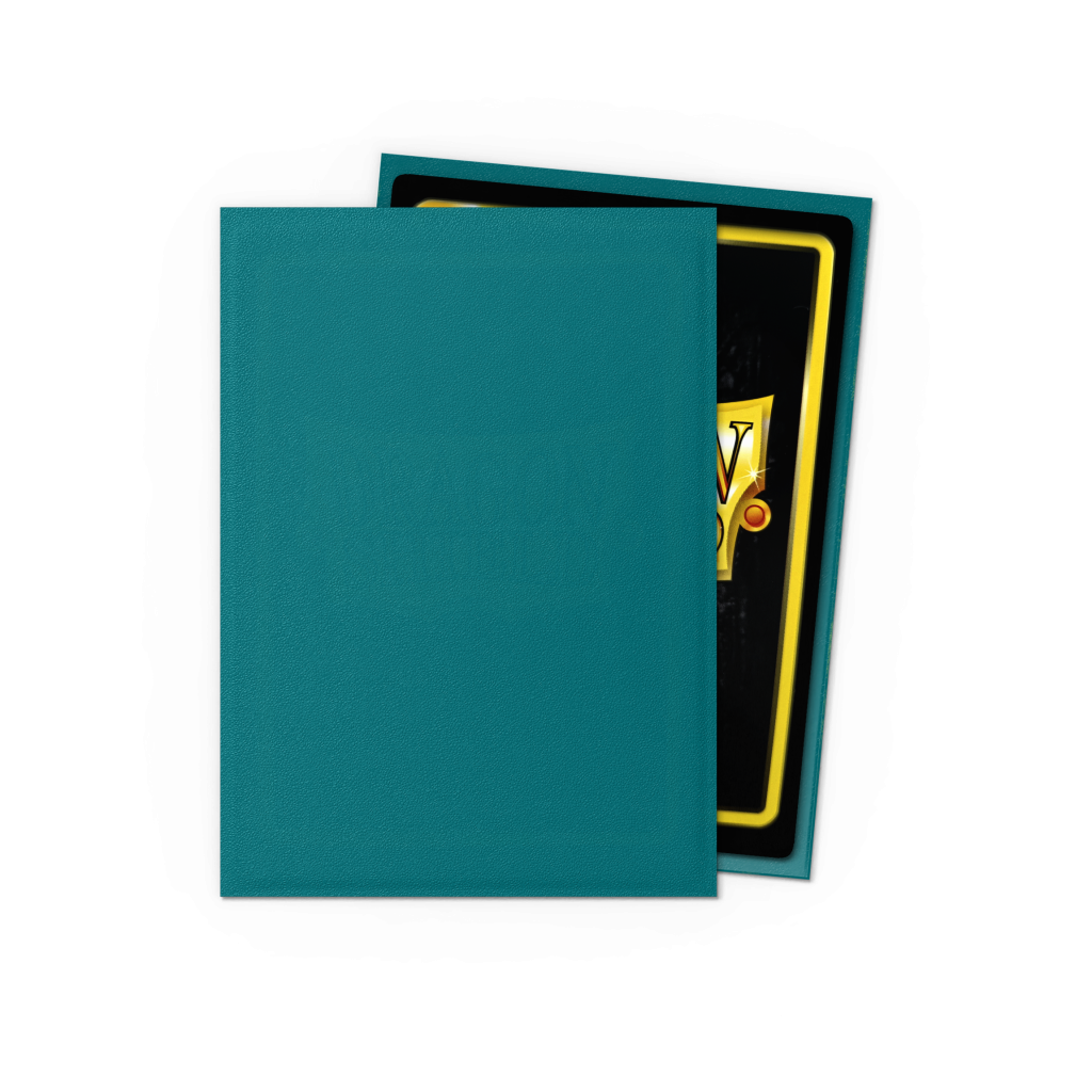 Sleeves Dragon Shield Petrol Matte - 100 - Dragon Shield - Vue 2 | MizouTCG