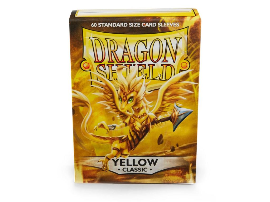Sleeves Dragon Shield Classic Yellow - 60 - Dragon Shield | MizouTCG