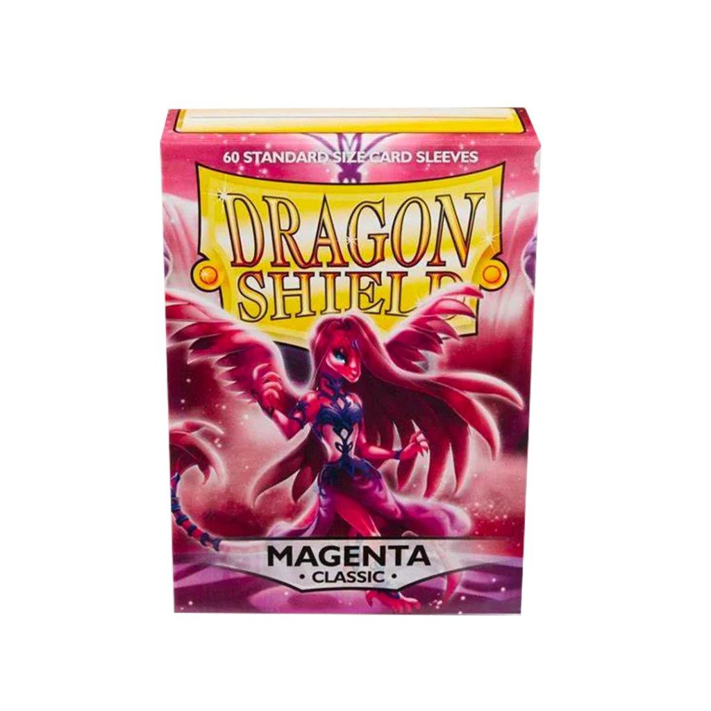 Sleeves Dragon Shield Classic Magenta - 60 - Dragon Shield | MizouTCG