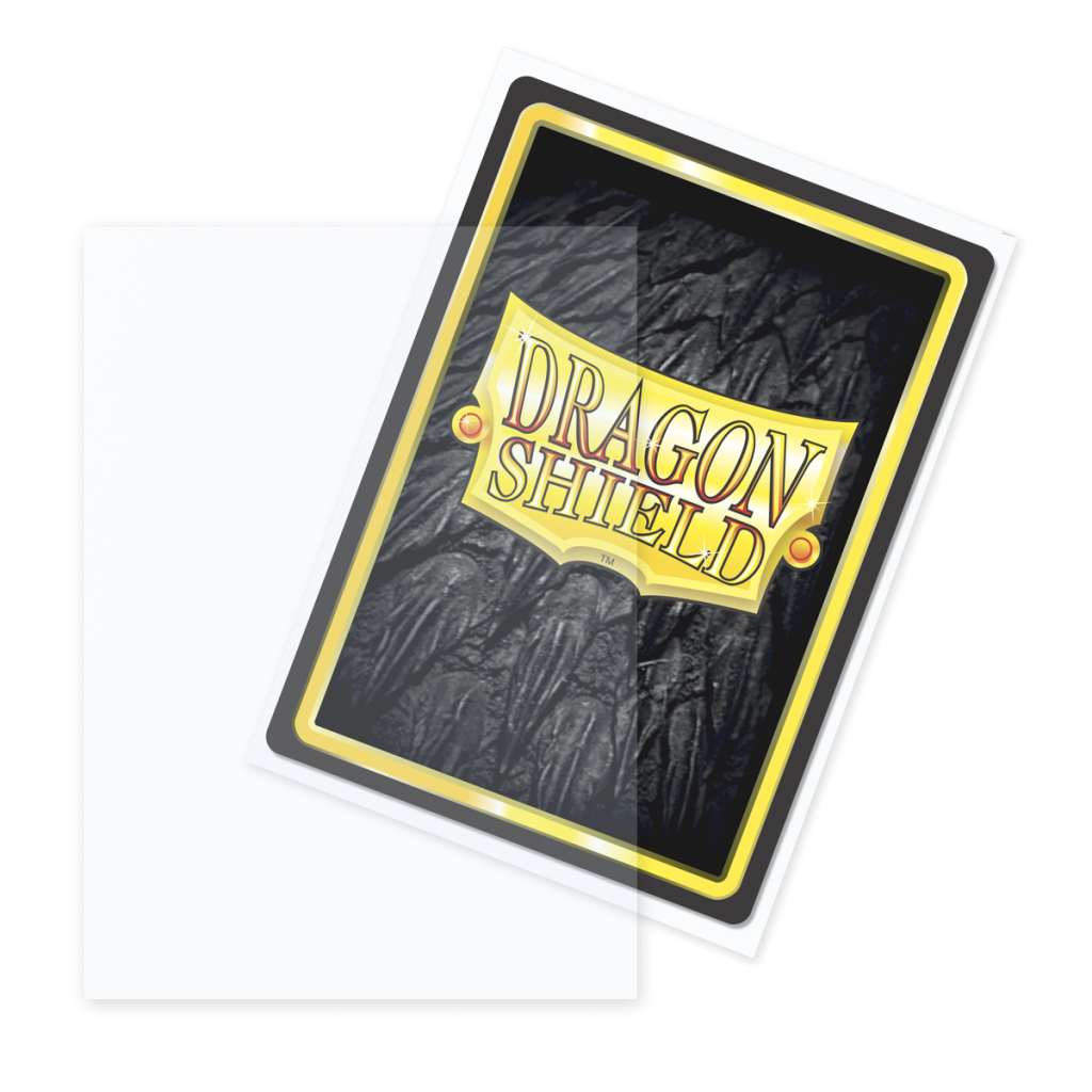 Gallery image for #10717 Sleeves Dragon Shield Clear Matte Outer - 100 - Dragon Shield - Vue 3 | MizouTCG