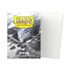 Gallery image for #10718 Sleeves Dragon Shield Snow Matte Dual - 100 - Dragon Shield - Vue 2 | MizouTCG