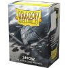 Sleeves Dragon Shield Snow Matte Dual - 100 - Dragon Shield | MizouTCG