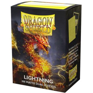 Sleeves Dragon Shield Lightning Matte Dual - 100 - Dragon Shield