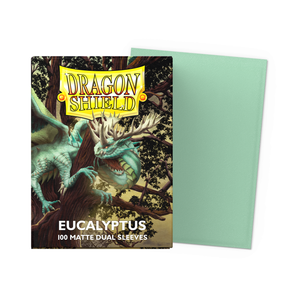 Sleeves Dragon Shield Eucalyptus Matte Dual - 100 - Dragon Shield | MizouTCG