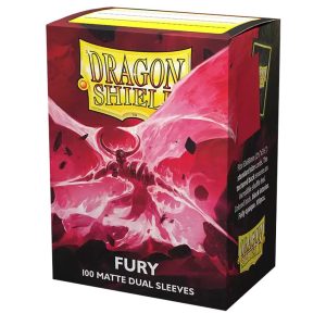 Sleeves Dragon Shield Fury Matte Dual - 100 - Dragon Shield