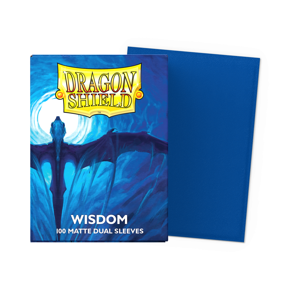 Sleeves Dragon Shield Wisdom Matte Dual - 100 - image 2 | MizouTCG