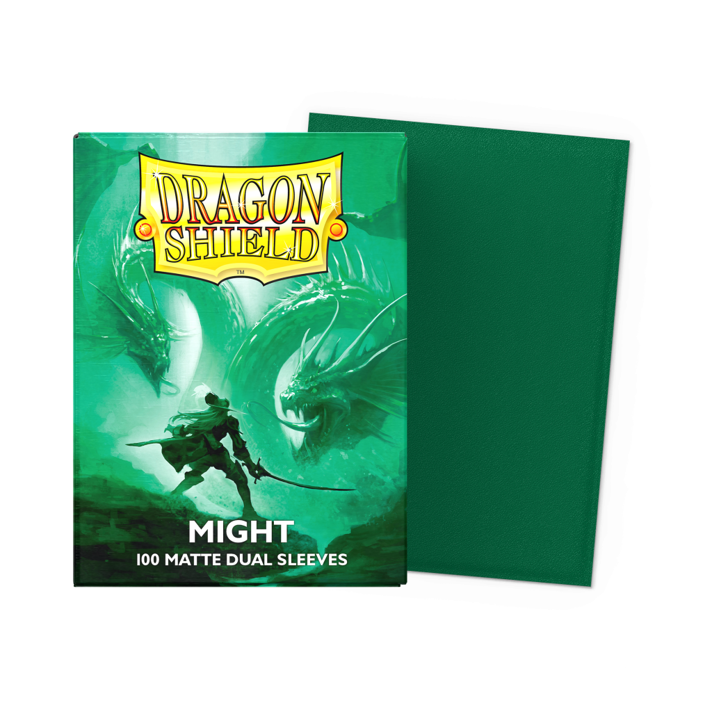 Dragon Shield Sleeves Might Dual Matte - 100 - Dragon Shield | MizouTCG