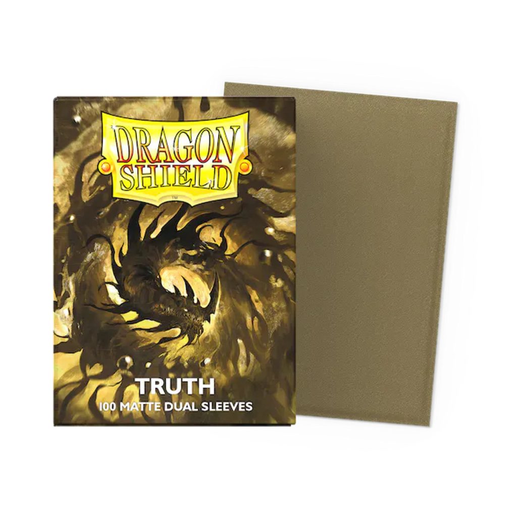 Dragon Shield Sleeves Truth Matte Dual - 100 - Dragon Shield - image 2 | MizouTCG