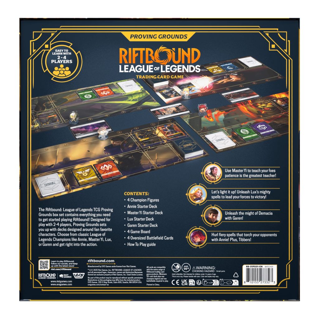 Starter Set Riftbound Proving Grounds - EN - League of Legends - Vue 3 - Deck de démarrage | MizouTCG