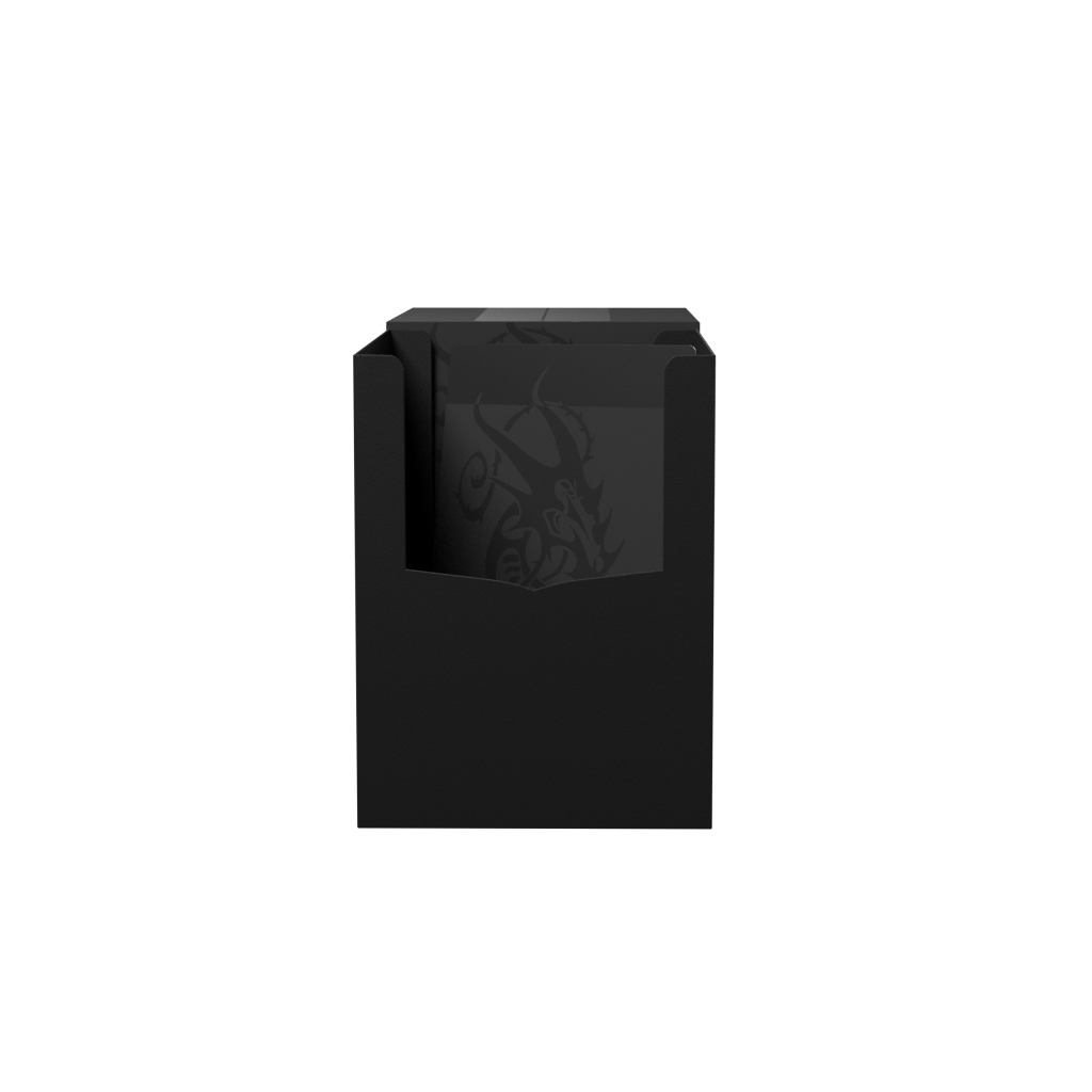 Gallery image for #11173 Deck Box Double Shell Shadow Black - Dragon Shield - image 3 | MizouTCG
