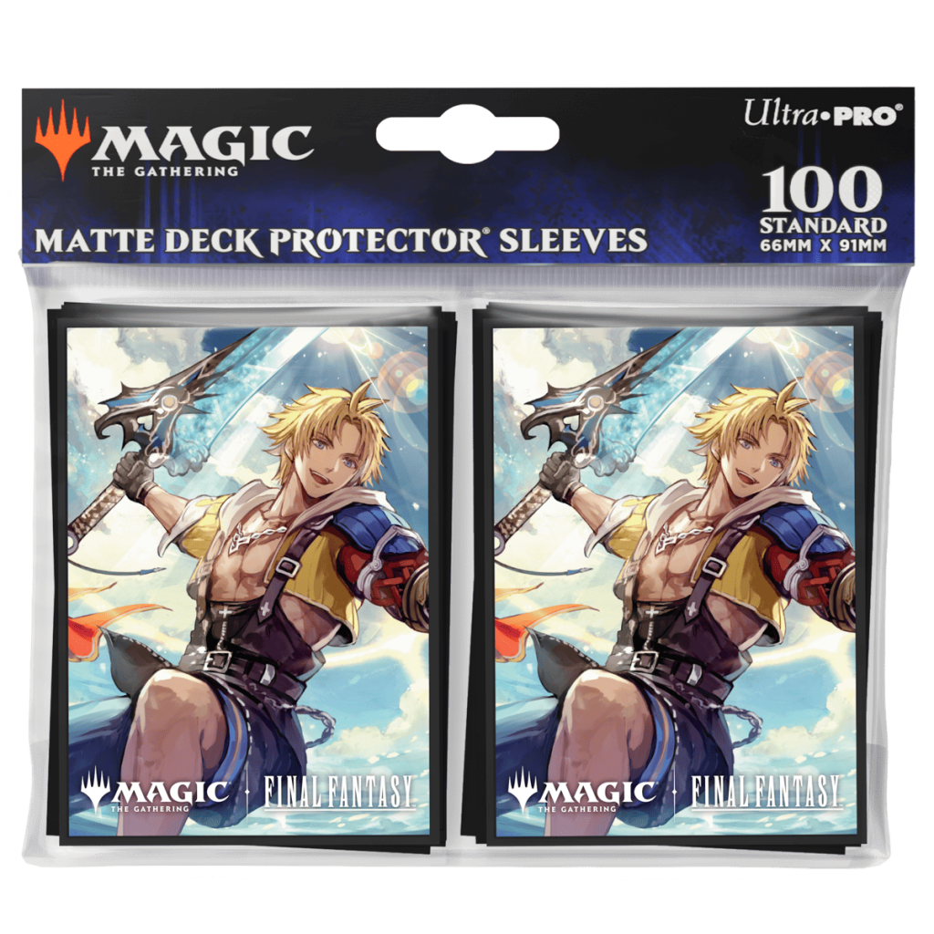 Product image for #11486 Sleeves Final Fantasy Tidus 100 - Ultra Pro | MizouTCG