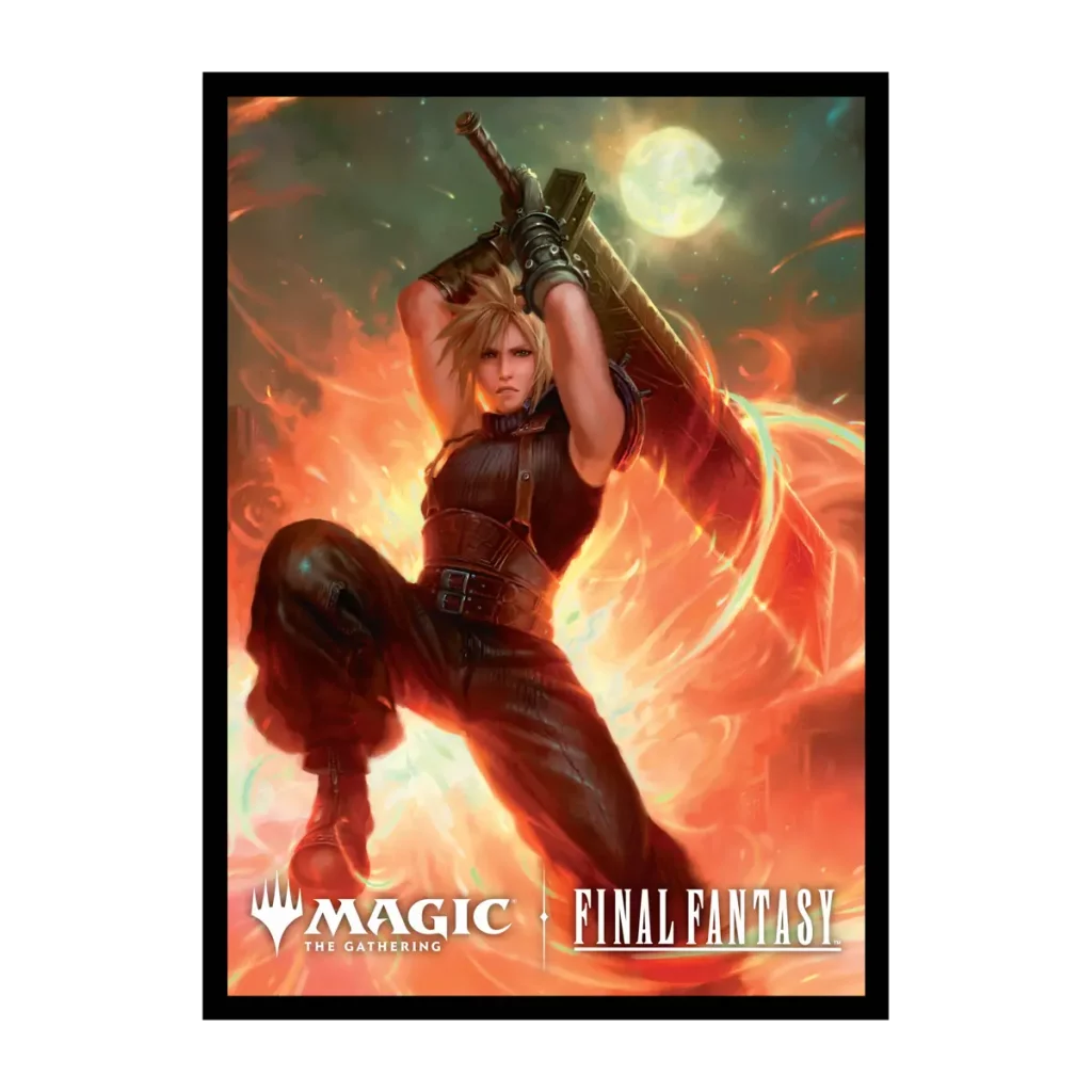 Gallery image for #11487 Sleeves Final Fantasy Cloud Ex-SOLDIER 100ct - Ultra Pro - image 2 | MizouTCG
