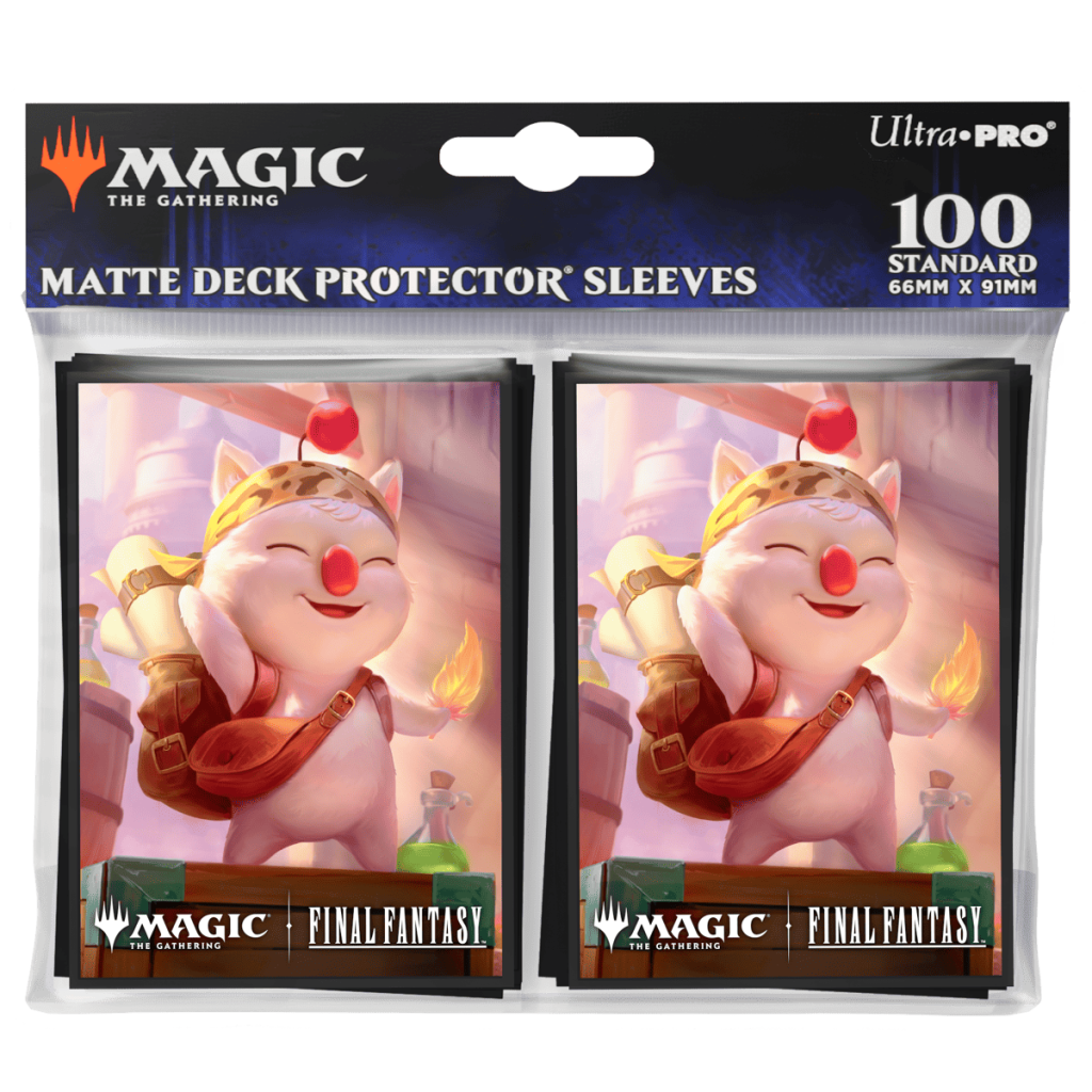 Product image for #11489 Sleeves Final Fantasy Stiltzkin Moogle - 100 - Ultra Pro | MizouTCG