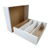 Boite de Rangement Carton 4000 Cartes - Accessoire TCG