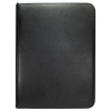 Portfolio 9-Pocket Zippered Vivid Black - Ultra Pro