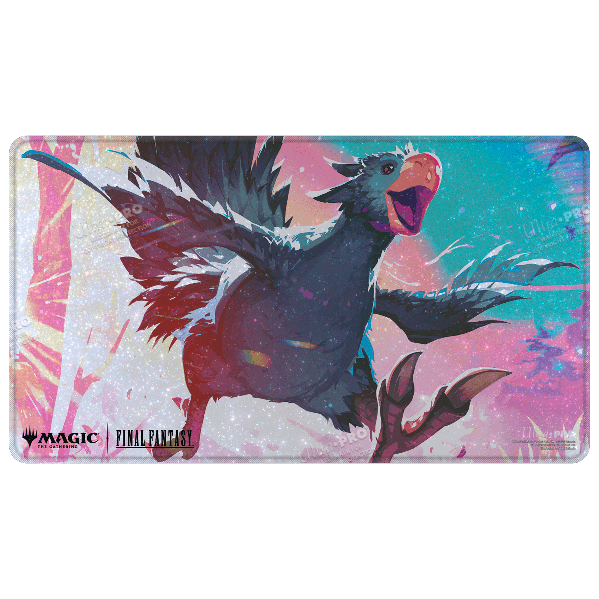 Tapis Holofoil Traveling Chocobo Black Final Fantasy Ultra Pro - Playmat TCG