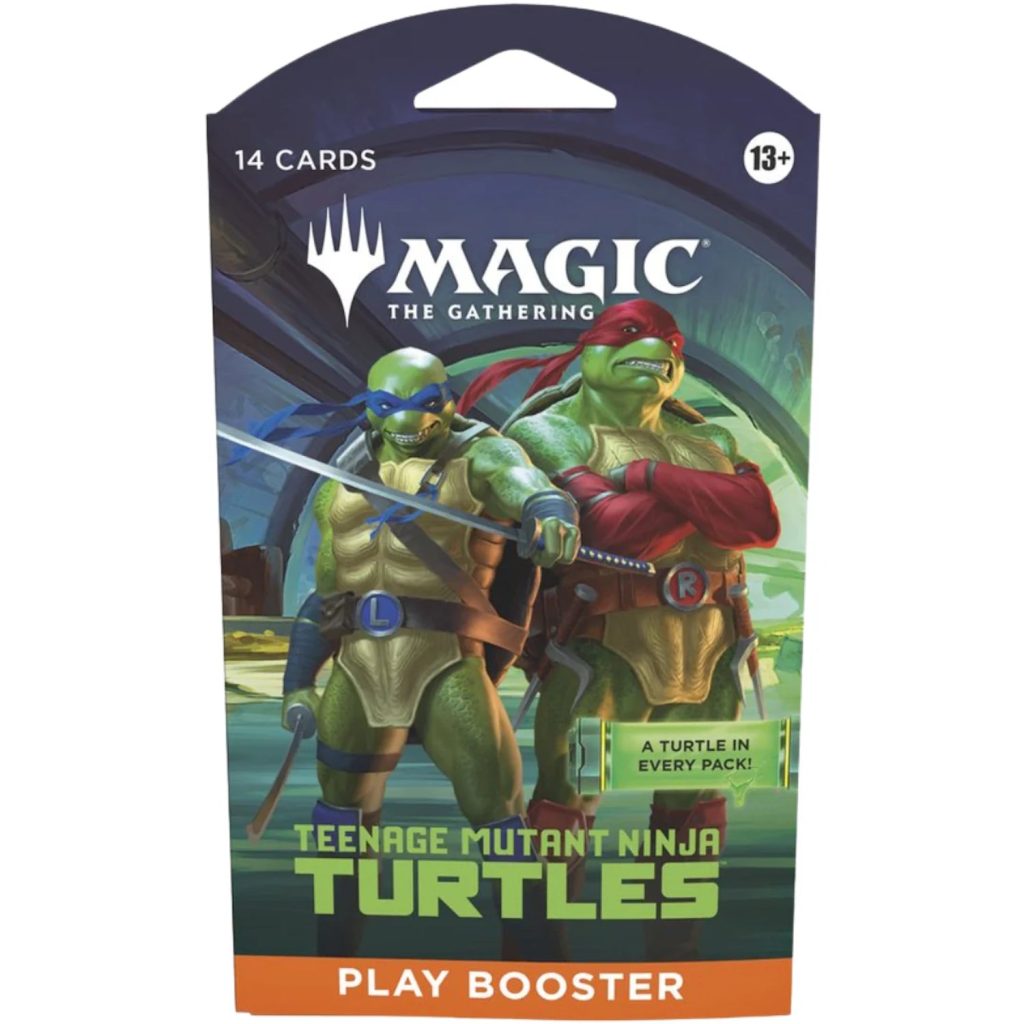 Booster de Jeu Sleeved TMNT Magic The Gathering Booster de Jeu Sleeved TMNT Magic The Gathering