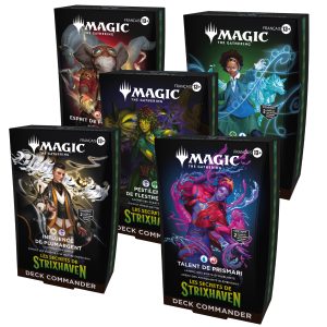 5 Commander Decks Strixhaven: School of Mages - Magic The Gathering