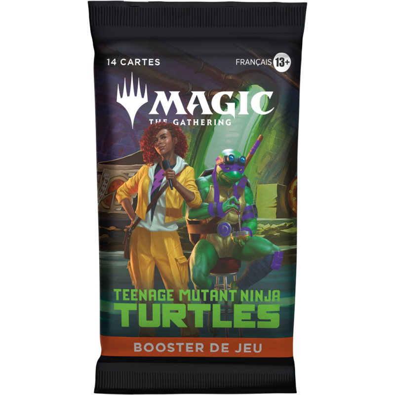 Booster de Jeu Magic The Gathering Teenage Mutant Ninja Turtles - Version Francaise