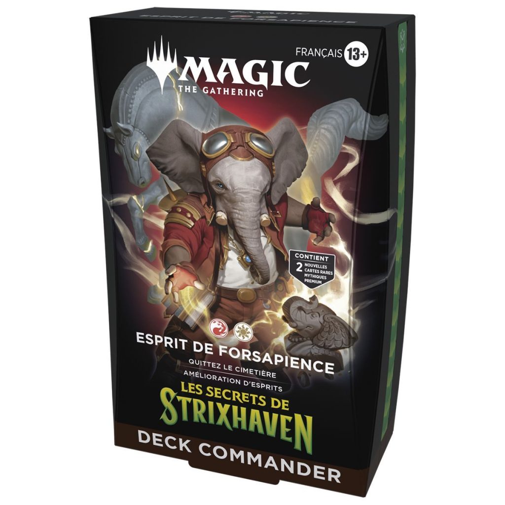 Deck Commander Esprit de Forsapience - Les Secrets de Strixhaven - Magic The Gathering